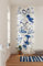 Komar Vlies Fototapete - Marvel Spidey and His Amazing Friends Blue Lines - Größe 100 x 250 cm - Kinderzimmer, Kindertapete, Tapete