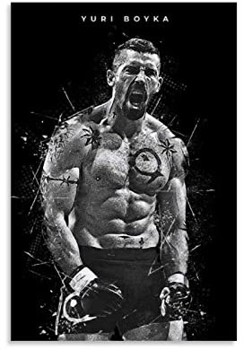 ZZXCHG Poster und Drucke 50x70cm Indiscusso Yuri Boyka Uri Boyka Stampa quadri per soggiorno Camera da letto decorazione Senza Cornice