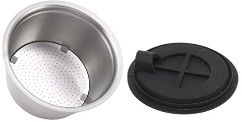 EMUKOEP Kaffeekapsel-Adapter, Wiederverwendbares Kaffeemaschinenzubehör für DOLCE für GUSTO für EdgLUMIO Kaffeemaschine