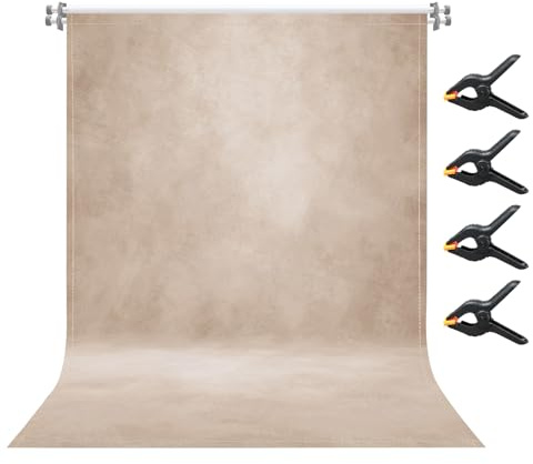 240 x 300cm Abstrakter Fotohintergrund Stoff f mit 4 Clips，Fotohintergrund Mikrofaser Foto Kulisse for Portrait Photo Background Adult Kids Headshot Photoshoot Studio，Fotografie Studio (240 * 300cm)