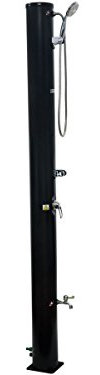 Douche Solaire Ronde PVC Fresh 14 - 40L + mitigeur et rince-Pieds