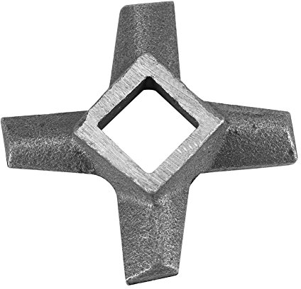 Professionelle Kreuzform Edelstahl Fleischwolf Fleischwolf Schneider Ersatz für Mühle (#5)