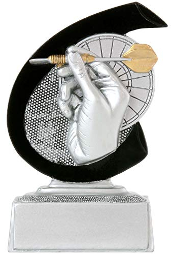 pokalspezialist Dart Pokal Arles Trophäe Preis 10 cm hoch günstig Minipokal
