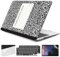 Dongke - Custodia rigida per MacBook Air 13 pollici 2018, nuova versione A1932, con logo in cristallo, per Apple MacBook Air 13 Retina con Touch ID Composition Book