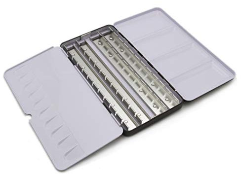 Artist Aquarellfarben in halben Näpfen, hochwertige Profi-Farbe, freie Farbwahl (48er Leerkasten)