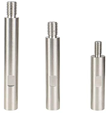 M14 Rotations Polisher Verlängerung Schaft Set Rotationsverlängerungswelle, 75mm, 100mm, 140mm, M14 Gewinde für Poliermaschine, Auto Polierer, Polieren Pads, Auto Care Zubehör