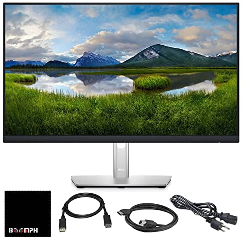 Dell Monitor IPS Full HD da 24 P2425H – 1080p, 16:9, DisplayPort e cavi USB 3.0 – Ultimo modello – La soluzione completa di Boomph per il tuo spazio di lavoro