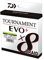 Daiwa Tournament x8 Braid EVO+ 0.26mm, 19.8kg/43.7Lbs, 135m, Chartreuse, Geflochtene Angelschnur, 12761-026