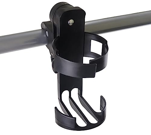 Bayli Portabotellas Botellero Soporte Garrafa para Bicicleta, sin tornillos, para Bicicleta de Montaña, con diámetro de manillar hasta 40 mm, para Cochecito, Silla de Ruedas