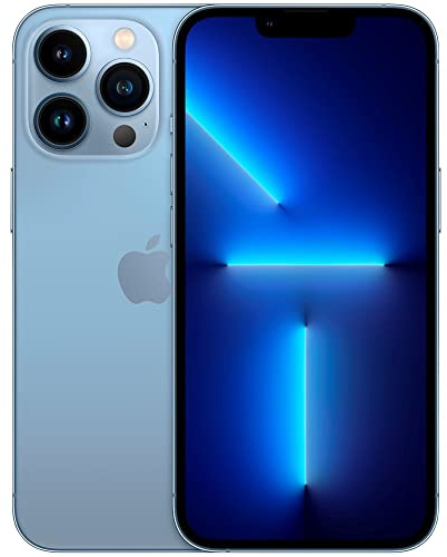 Apple iPhone 13 Pro, 256GB, Sierra Blue - Unlocked (Renewed)