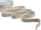 Furlanis Doppelsatinband, Taupe, 16 mm x 25 m