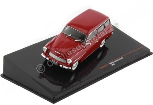 Ixo Skoda Octavia Kombi 1969 dunkelrot Modellauto 1:43 Models