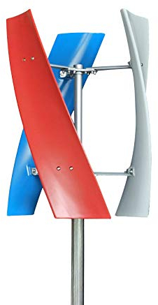 Generador de turbina eólica vertical 3 fases con 3 cuchillas generador de energía eólica con controlador Maglev viento turbina generador