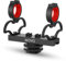 Movo SM6H Ultraflex Premium Shockmount for Shotgun Microphones – Compatible with Rode NTG Series, Sennheiser MKE600, Audio-Technica AT875R, and More
