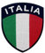Patch Scudetto Italia Toppa Ricamata da Cucire