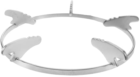 KOMBIUDA Support De Wok Fer Pour Cuisinière Anneau Anti-dérapant Résistant à Haute Température Pratique Et Accessoire De Cuisine Pour Amateur De Cuisine