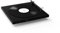 Tone Factory Turntable, Minimalistischer Design Plattenspieler mit Bluetooth und eingebauter Phonovorstufe, Made in Europe (Schwarz)