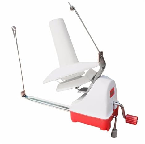 HEALBYBLE Spulmaschine, Wickelmaschine, Strickmaschine, handbetriebener Garnwickler, Faserschnurschnur, Kugelwicklung, manueller Wollwickler, klein, handbetrieben Universalzubehör Nähmaschine(Big)