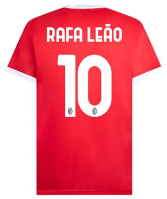 A.C. Milan Maglia Replica Stadio, Stagione 2024/25, Home, Rafa Leão 10, L