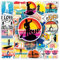Stand up Paddle Aufkleber 50 Stück Vinyl Funny Outdoor Sport Sticker für Laptop Skateboard Scrapbook Motorrad Koffer Auto Telefon Gepäck,Wasserfeste Coole Strand Sticker für Jugendliche Erwachsene