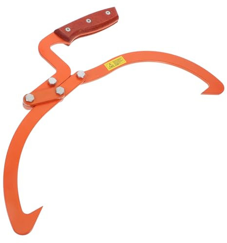 VILLCASE Hebeklemme für Holzblöcke Hochleistungs Holzhebeklemme Manueller Hebeblock Ergonomisches Design Vielseitig Einsetzbar für Holzarten Outdoor Werkzeug