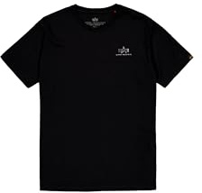 Alpha Industries Herren Basic T TPU Small Logo T-Shirt