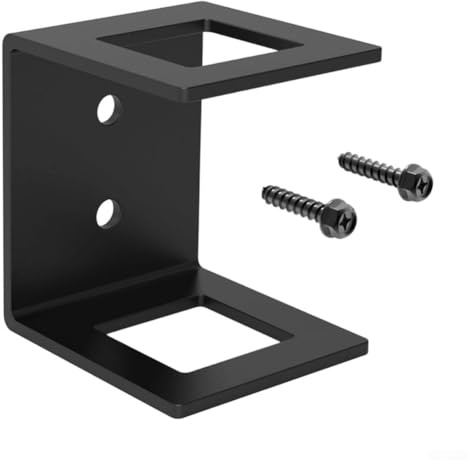 Caswynlife Robuste Anhängerkupplung, Stahlhalter für 5,1 cm Anhängerkupplungen, Wandhalterung für LKW-Bett oder Garage, hält die Anhängerkupplung