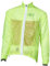 PROLOG Herren Fahrrad Regenjacke Extrem Dünn, Wasserdicht, Atmungsaktiv - Transparent Neon Gelb Größe XL