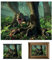 3D LiveLife Linsenförmige Wandkunst Drucke - Kleiner Rex von Deluxebase. Ungerahmtes 3D Dinosaurier Poster. Perfekter Wandfüller. Original kunstwerk lizenziert von bekannt künstler, Jerry LoFaro