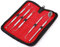 5er Dental Mundpflege Zahnpflege Set | Zur Zahnreinigung und als Zahnsteinentferner | Zahnsonde Mundspiegel Scaler | Aus echtem Edelstahl - hochwertige Qualität von HeavySun