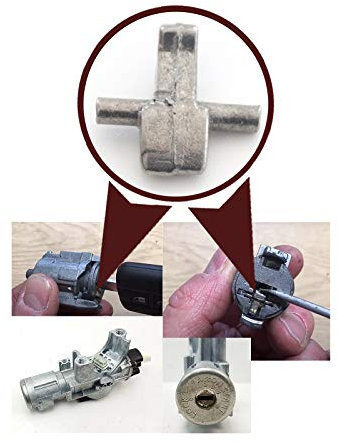 EDP658 Ignition Steering Lock Cylinder Trigger Dust Cover Part N0502823 for N.i.s.s.a.n Qashqai Micra Almera Primera Juke Navara Note Pathfinder