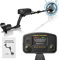 GJCrafts Metal Detector, Rilevamento Dual Mode, Rilevatore di Metalli Bobina di Ricerca Impermeabile da 8 Pollice, Lunghezza Regolabile, per Caccia al Tesoro Rilevamento di Monete d'oro