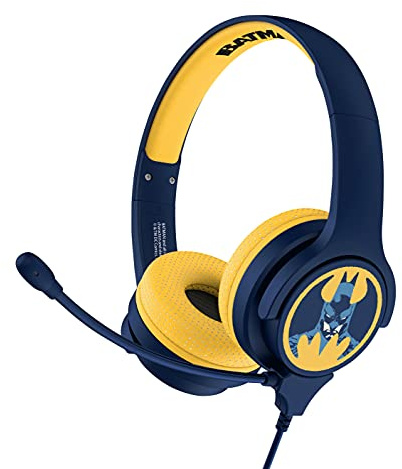 OTL Technologies Kids Headphones - Batman Interactive Headphones with Detachable Microphone