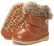 Gaatpot Stivali da Neve Ragazzi Stivaletti per Bimba Comode Fodera Scarpe Invernale Stivale di Cotone Stivaletto all'aperto Impermeabili Marrone 20EU = 21CN