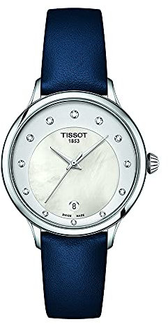 Tissot Damen Quarz Analog Armbanduhr Odaci-T Swiss Made