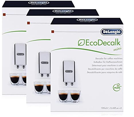 Descalcificadores para Cafetera De'Longhi Ecodecalk Mini 3 Cajas con 2 unidades (6x100ml)