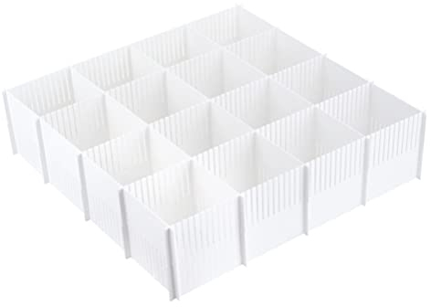 TOPBATHY 10stücke Schubladenteiler Teilig Verstellbare Organizer Für Zuhause Praktische Trennwände Zur Aufbewahrung Von Unterwäsche Socken Und Kosmetik Hochformat