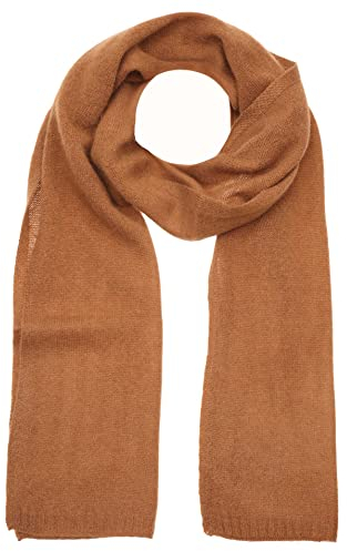 Zwillingsherz Schal aus 100% Kaschmir - Hochwertiger Strickschal Classic Uni Design Damen Frauen - XXL Hals-Tuch Damenschal Übergangsschal warm weich kuschelig - Strick-Waren Frühling Herbst Winter