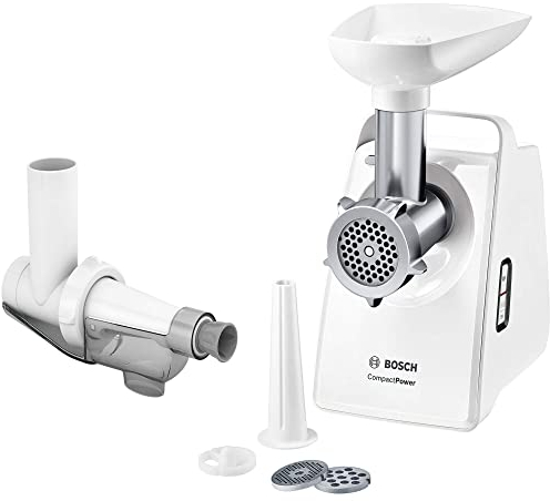 Bosch MFW3X15W Fleischwolf, 2000 W,(nominal power 500W) 2.5 kg/min