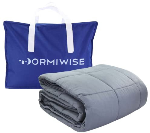 Dormiwise 1 Personen Gewichtsdecke 7 KG für besseren Schlaf - Weighted Blanket - Bettdecke - Beschwerte Decke - 150x200CM