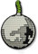 RETRO - Cute Disco Mirror Ball - Charms For Crocs/Shoes - Music
