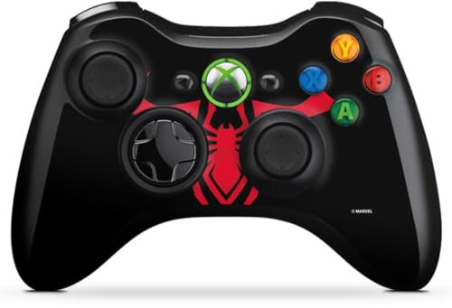 DeinDesign Skin kompatibel mit Microsoft Xbox 360 Controller Folie Sticker Logo Marvel Film