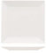 METRO Professional Plato Modern, porcelana, 19 x 19 cm, cuadrado, blanco, 6 unidades