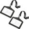 Meekye 1/2 PCS Porte Badge avec Cordon, Porte Carte Tour de Cou, Tour de Cou Badge, Cordon Tour de Cou, Porte Badge Infirmiere, d'Identification, Clés