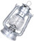 Ciieeo tragbare Petroleumlampe Polsterbesatz Kerosin-Laterne Öllaterne im Freien Retro Kerosinlampe - Vintage Kerosinlampe dekorative Petroleumlampe hängende Petroleumlaterne Glas Silver