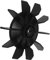 Alipis Small Air Compressor Motor Fan Replaceable Air Compressor Fan High-efficiency Cooling Fan Accessory for Industrial and Construction US