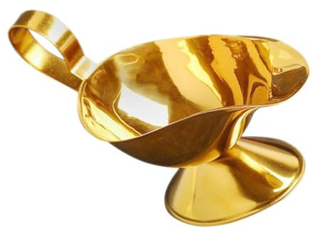 ELAYARD Saucière Acier Inoxydable Épais Verseuse Élégante Pour Sauce à Steak Condiments Et Sauces Idéale Pour Maison Et Restaurant