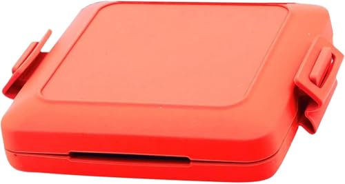 Tostadora inalámbrica para microondas, tostadora con correa de silicona ajustable, sandwichera, utensilio de cocina (rojo)