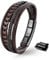 UNIQAL Lederarmband Herren „ARMARA“ | Geflochtenes Männerarmband aus Echtleder & Edelstahl | Magnetverschluss | Schwarz, Braun, Blau | Unisex | Geschenkidee | Etui | Geburtstag (Braun, 21 cm)