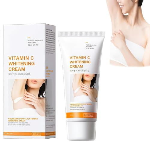 Whitening Cream, Underarm Whitening Cream, aufhellungscreme, Whiting & Feuchtigkeitspflege, Achsel Aufhellungs, für Hals, Knie, Ellbogen, Innere Oberschenkel, 60g